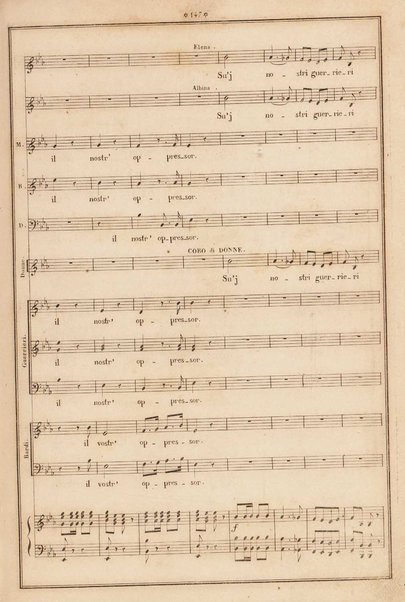 La donna del lago : opera seria / posta in musica e ridotta per il piano forte da Rossini le 31 Auot 1849