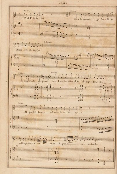 La donna del lago : opera seria / posta in musica e ridotta per il piano forte da Rossini le 31 Auot 1849