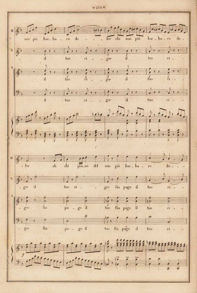 La donna del lago : opera seria / posta in musica e ridotta per il piano forte da Rossini le 31 Auot 1849