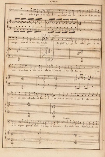 La donna del lago : opera seria / posta in musica e ridotta per il piano forte da Rossini le 31 Auot 1849