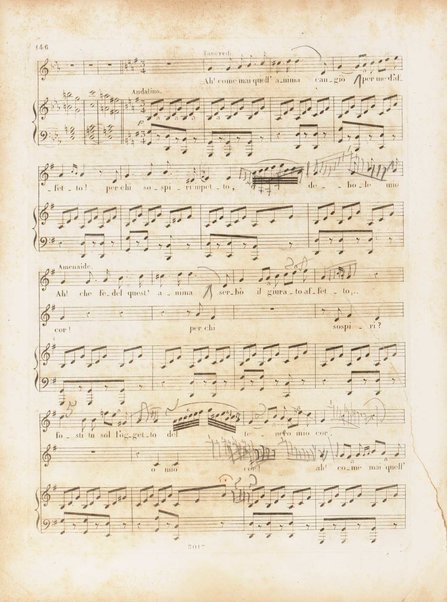 Tancredi : opera seria / del maestro Rossini