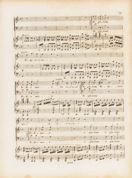 Tancredi : opera seria / del maestro Rossini