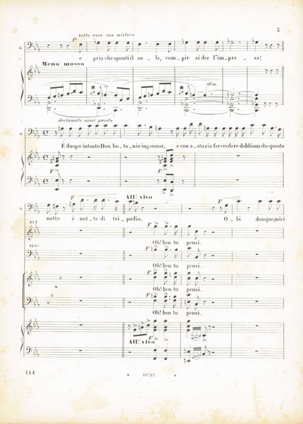 Il guarany : opera-ballo in quattro atti / posta in musica dal M.º cav. A. Carlos Gomes