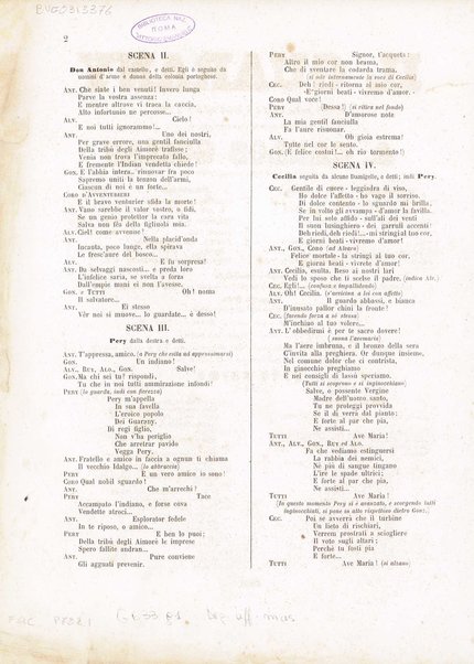 Il guarany : opera-ballo in quattro atti / posta in musica dal M.º cav. A. Carlos Gomes