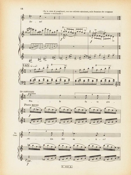 Beatrice Cenci : tragedia in tre atti / di Vittorio Viviani ; [musica di! Guido Pannain ; riduzione per canto e pianoforte di Renato Parodi