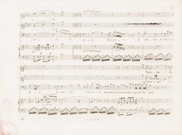 Saffo : tragedia lirica in 3 parti di S. Cammarano / musica del maestro cavaliere Giovanni Pacini