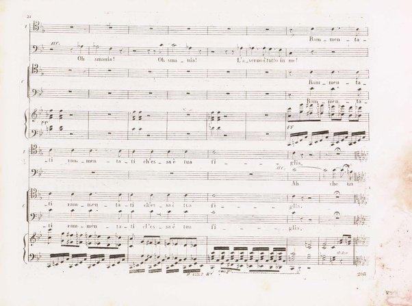 Saffo : tragedia lirica in 3 parti di S. Cammarano / musica del maestro cavaliere Giovanni Pacini