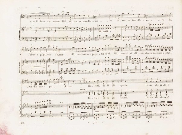 Saffo : tragedia lirica in 3 parti di S. Cammarano / musica del maestro cavaliere Giovanni Pacini