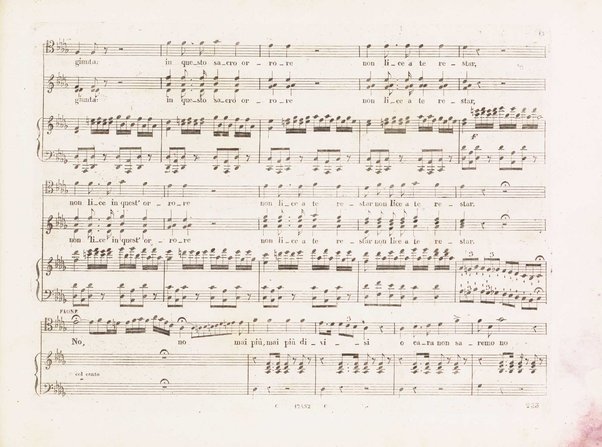 Saffo : tragedia lirica in 3 parti di S. Cammarano / musica del maestro cavaliere Giovanni Pacini