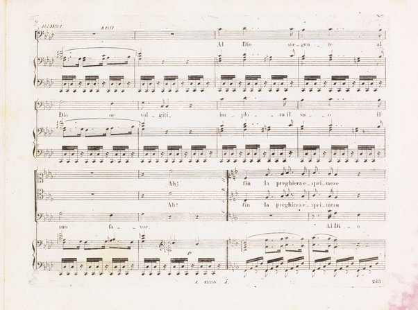 Saffo : tragedia lirica in 3 parti di S. Cammarano / musica del maestro cavaliere Giovanni Pacini