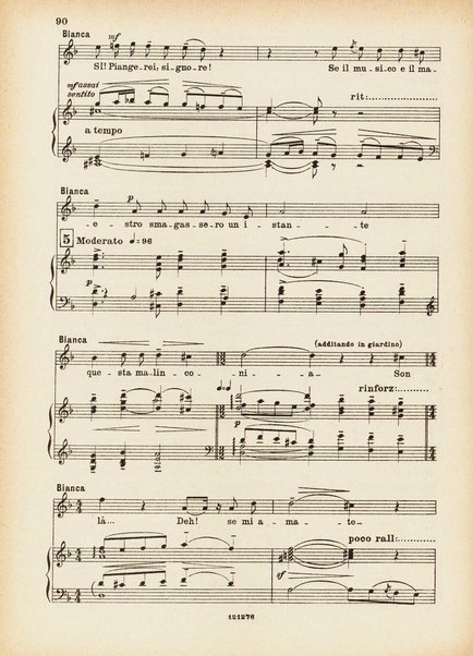 La bisbetica domata : quattro atti di Arturo Rossato (dalla commedia di G. Shakespeare) / per la musica di Mario Persico ; riduzione per canto e pianoforte di Mario Pilati