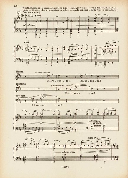 La bisbetica domata : quattro atti di Arturo Rossato (dalla commedia di G. Shakespeare) / per la musica di Mario Persico ; riduzione per canto e pianoforte di Mario Pilati