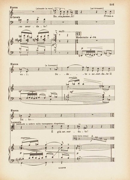 La bisbetica domata : quattro atti di Arturo Rossato (dalla commedia di G. Shakespeare) / per la musica di Mario Persico ; riduzione per canto e pianoforte di Mario Pilati