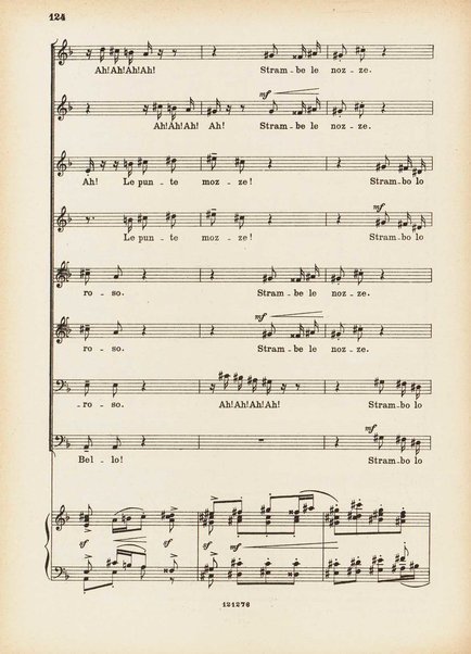 La bisbetica domata : quattro atti di Arturo Rossato (dalla commedia di G. Shakespeare) / per la musica di Mario Persico ; riduzione per canto e pianoforte di Mario Pilati