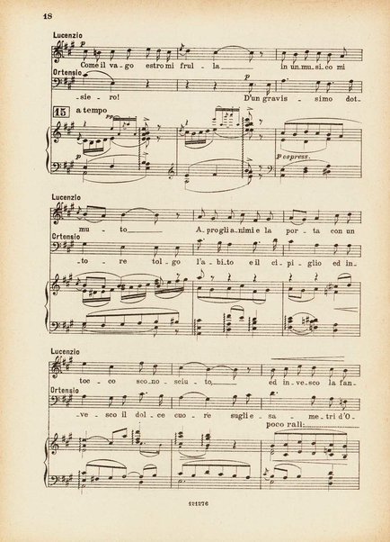 La bisbetica domata : quattro atti di Arturo Rossato (dalla commedia di G. Shakespeare) / per la musica di Mario Persico ; riduzione per canto e pianoforte di Mario Pilati