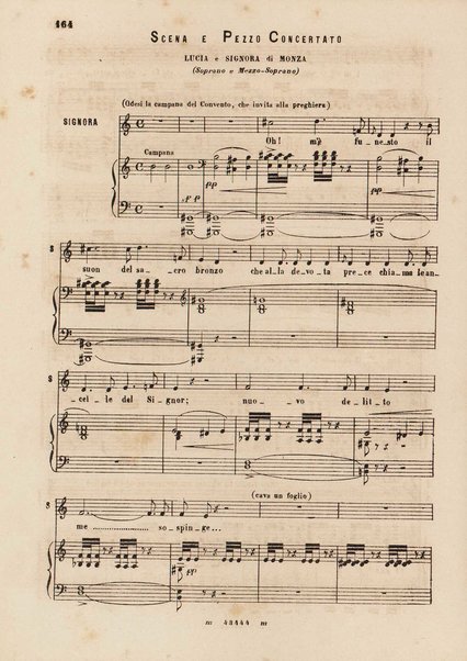 I promessi sposi : melodramma in 4 parti / musica di Amilcare Ponchielli ; riduzione per canto e pianoforte di V. H. Zavertal