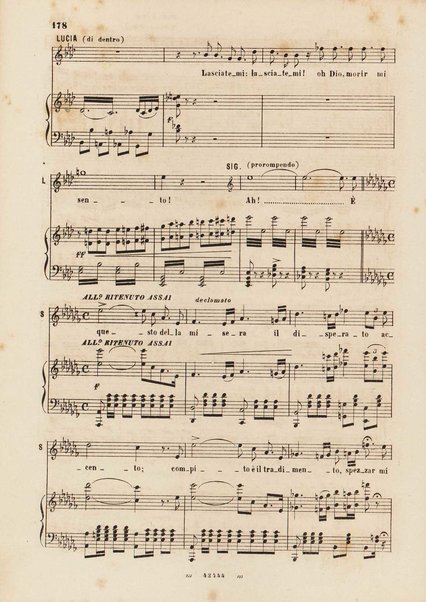 I promessi sposi : melodramma in 4 parti / musica di Amilcare Ponchielli ; riduzione per canto e pianoforte di V. H. Zavertal