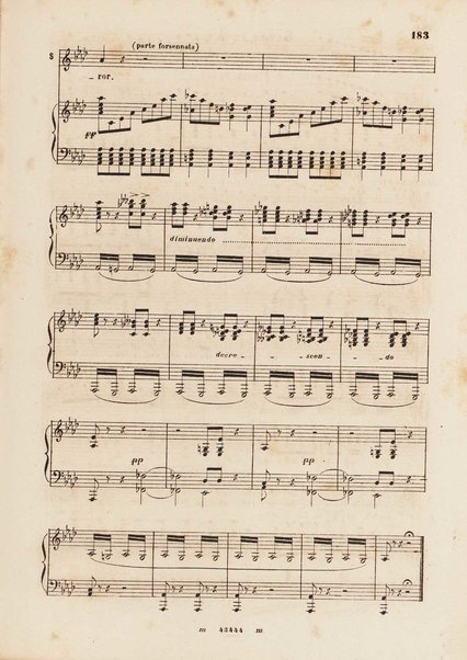 I promessi sposi : melodramma in 4 parti / musica di Amilcare Ponchielli ; riduzione per canto e pianoforte di V. H. Zavertal