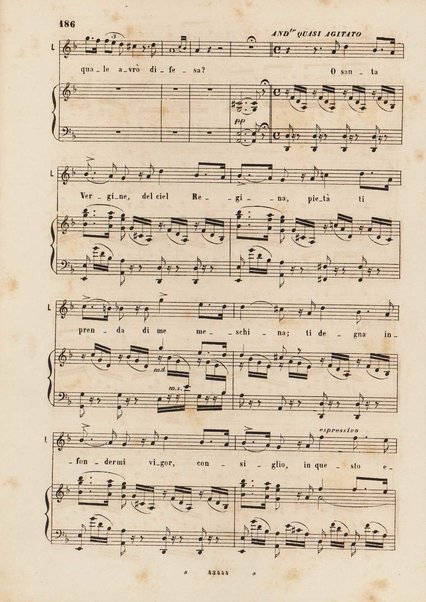 I promessi sposi : melodramma in 4 parti / musica di Amilcare Ponchielli ; riduzione per canto e pianoforte di V. H. Zavertal