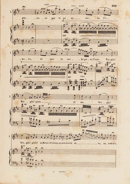 I promessi sposi : melodramma in 4 parti / musica di Amilcare Ponchielli ; riduzione per canto e pianoforte di V. H. Zavertal