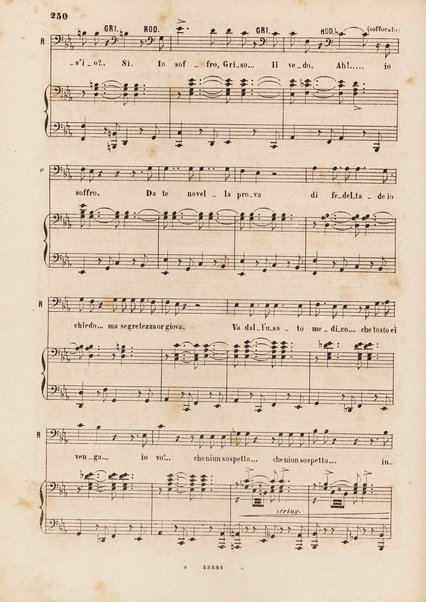 I promessi sposi : melodramma in 4 parti / musica di Amilcare Ponchielli ; riduzione per canto e pianoforte di V. H. Zavertal