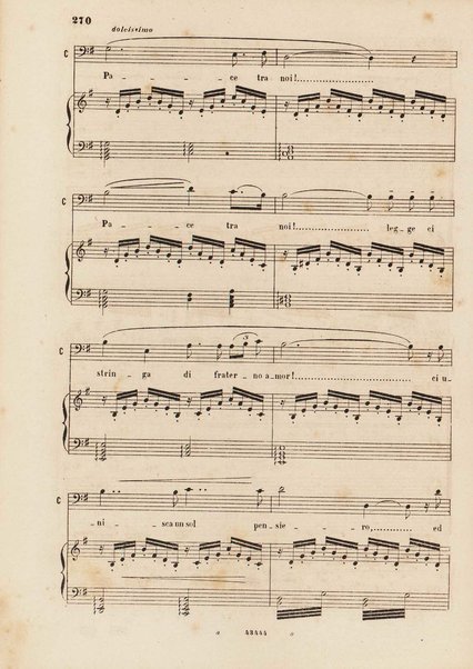 I promessi sposi : melodramma in 4 parti / musica di Amilcare Ponchielli ; riduzione per canto e pianoforte di V. H. Zavertal