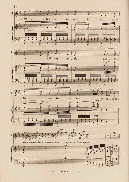 I promessi sposi : melodramma in 4 parti / musica di Amilcare Ponchielli ; riduzione per canto e pianoforte di V. H. Zavertal