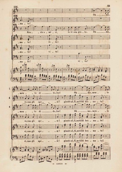 I promessi sposi : melodramma in 4 parti / musica di Amilcare Ponchielli ; riduzione per canto e pianoforte di V. H. Zavertal