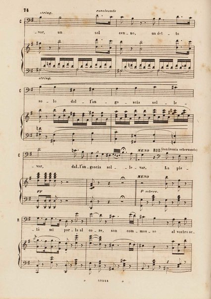 I promessi sposi : melodramma in 4 parti / musica di Amilcare Ponchielli ; riduzione per canto e pianoforte di V. H. Zavertal