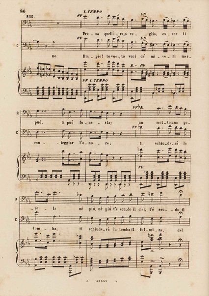 I promessi sposi : melodramma in 4 parti / musica di Amilcare Ponchielli ; riduzione per canto e pianoforte di V. H. Zavertal