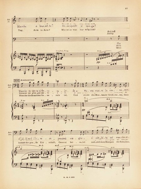 Le joueur : opéra en 4 actes et actes et 6 tableaux : op. 24 / Serge Prokofieff ; livret du compositeur tiré de la nouvelle de Dostoevsky ; version française de P. Spaak ; Deutsche Ueberstzung von Gustav v. Festenberg ; réduction pour chant et piano par l'auteur