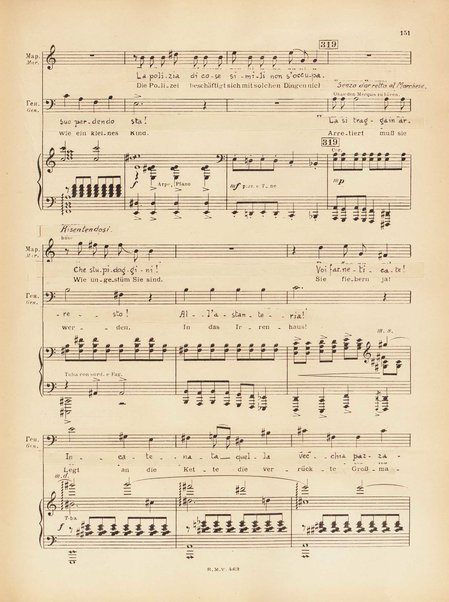 Le joueur : opéra en 4 actes et actes et 6 tableaux : op. 24 / Serge Prokofieff ; livret du compositeur tiré de la nouvelle de Dostoevsky ; version française de P. Spaak ; Deutsche Ueberstzung von Gustav v. Festenberg ; réduction pour chant et piano par l'auteur