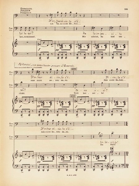 Le joueur : opéra en 4 actes et actes et 6 tableaux : op. 24 / Serge Prokofieff ; livret du compositeur tiré de la nouvelle de Dostoevsky ; version française de P. Spaak ; Deutsche Ueberstzung von Gustav v. Festenberg ; réduction pour chant et piano par l'auteur