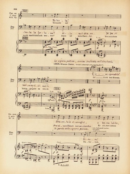 Le joueur : opéra en 4 actes et actes et 6 tableaux : op. 24 / Serge Prokofieff ; livret du compositeur tiré de la nouvelle de Dostoevsky ; version française de P. Spaak ; Deutsche Ueberstzung von Gustav v. Festenberg ; réduction pour chant et piano par l'auteur