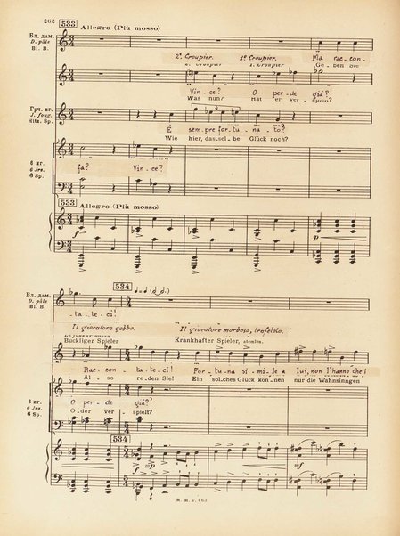 Le joueur : opéra en 4 actes et actes et 6 tableaux : op. 24 / Serge Prokofieff ; livret du compositeur tiré de la nouvelle de Dostoevsky ; version française de P. Spaak ; Deutsche Ueberstzung von Gustav v. Festenberg ; réduction pour chant et piano par l'auteur