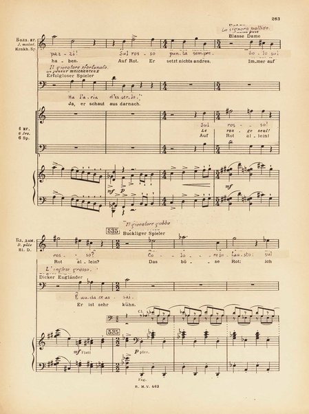 Le joueur : opéra en 4 actes et actes et 6 tableaux : op. 24 / Serge Prokofieff ; livret du compositeur tiré de la nouvelle de Dostoevsky ; version française de P. Spaak ; Deutsche Ueberstzung von Gustav v. Festenberg ; réduction pour chant et piano par l'auteur