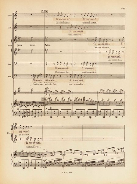 Le joueur : opéra en 4 actes et actes et 6 tableaux : op. 24 / Serge Prokofieff ; livret du compositeur tiré de la nouvelle de Dostoevsky ; version française de P. Spaak ; Deutsche Ueberstzung von Gustav v. Festenberg ; réduction pour chant et piano par l'auteur