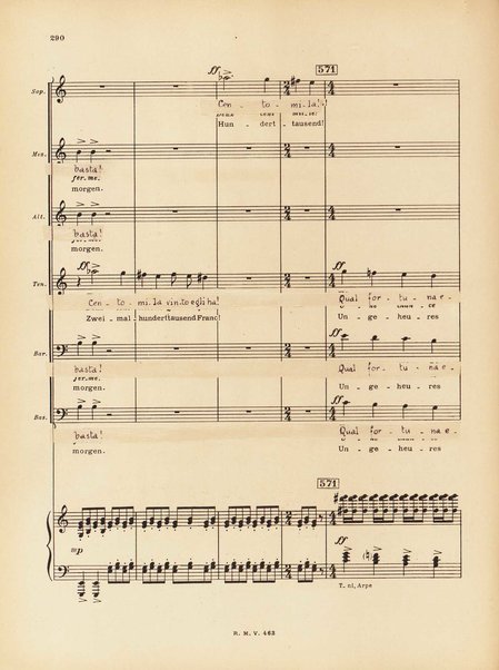 Le joueur : opéra en 4 actes et actes et 6 tableaux : op. 24 / Serge Prokofieff ; livret du compositeur tiré de la nouvelle de Dostoevsky ; version française de P. Spaak ; Deutsche Ueberstzung von Gustav v. Festenberg ; réduction pour chant et piano par l'auteur