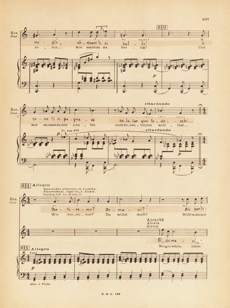 Le joueur : opéra en 4 actes et actes et 6 tableaux : op. 24 / Serge Prokofieff ; livret du compositeur tiré de la nouvelle de Dostoevsky ; version française de P. Spaak ; Deutsche Ueberstzung von Gustav v. Festenberg ; réduction pour chant et piano par l'auteur