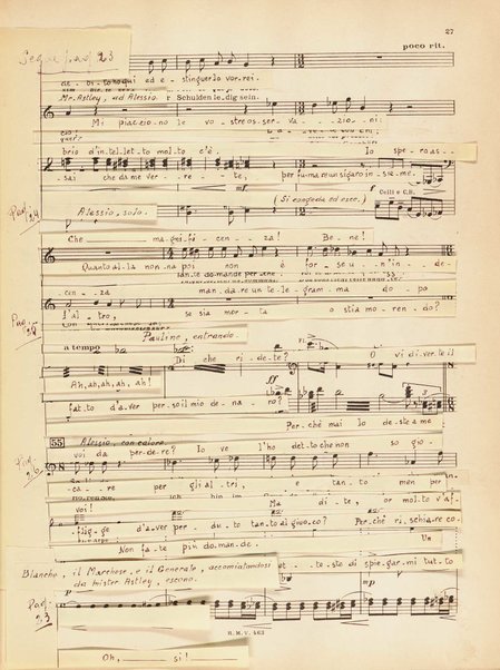 Le joueur : opéra en 4 actes et actes et 6 tableaux : op. 24 / Serge Prokofieff ; livret du compositeur tiré de la nouvelle de Dostoevsky ; version française de P. Spaak ; Deutsche Ueberstzung von Gustav v. Festenberg ; réduction pour chant et piano par l'auteur