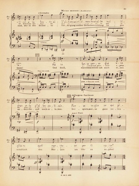 Le joueur : opéra en 4 actes et actes et 6 tableaux : op. 24 / Serge Prokofieff ; livret du compositeur tiré de la nouvelle de Dostoevsky ; version française de P. Spaak ; Deutsche Ueberstzung von Gustav v. Festenberg ; réduction pour chant et piano par l'auteur