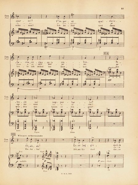 Le joueur : opéra en 4 actes et actes et 6 tableaux : op. 24 / Serge Prokofieff ; livret du compositeur tiré de la nouvelle de Dostoevsky ; version française de P. Spaak ; Deutsche Ueberstzung von Gustav v. Festenberg ; réduction pour chant et piano par l'auteur