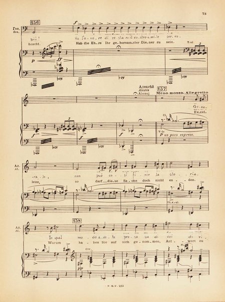 Le joueur : opéra en 4 actes et actes et 6 tableaux : op. 24 / Serge Prokofieff ; livret du compositeur tiré de la nouvelle de Dostoevsky ; version française de P. Spaak ; Deutsche Ueberstzung von Gustav v. Festenberg ; réduction pour chant et piano par l'auteur