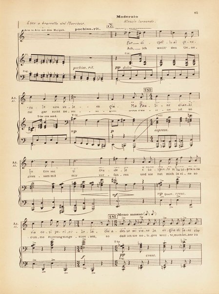 Le joueur : opéra en 4 actes et actes et 6 tableaux : op. 24 / Serge Prokofieff ; livret du compositeur tiré de la nouvelle de Dostoevsky ; version française de P. Spaak ; Deutsche Ueberstzung von Gustav v. Festenberg ; réduction pour chant et piano par l'auteur