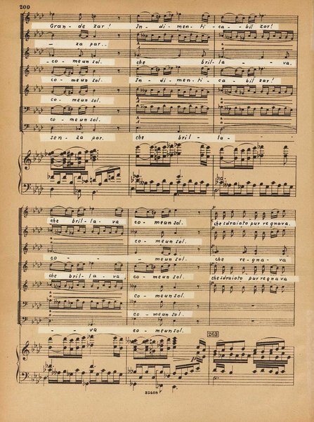 Le coq d'or : conte-fable : opéra en 3 actes / N. Rimsky-Korsakow ; paroles russes (d'après Pouchkine) de V. Bielsky ; paroles françaises de M. D. Calvocoressi