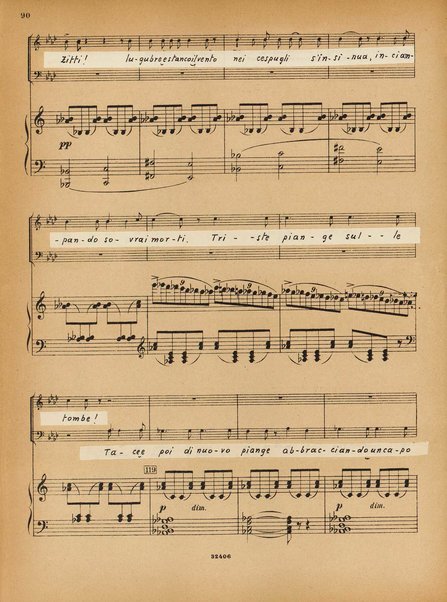 Le coq d'or : conte-fable : opéra en 3 actes / N. Rimsky-Korsakow ; paroles russes (d'après Pouchkine) de V. Bielsky ; paroles françaises de M. D. Calvocoressi
