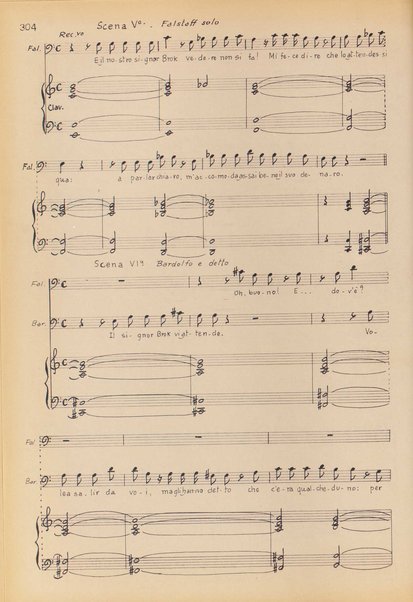 Falstaff ovvero Le tre burle : opera in 3 atti / Antonio Salieri ; libretto di Carlo Prospero De Franceschi