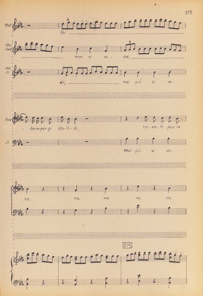 Falstaff ovvero Le tre burle : opera in 3 atti / Antonio Salieri ; libretto di Carlo Prospero De Franceschi