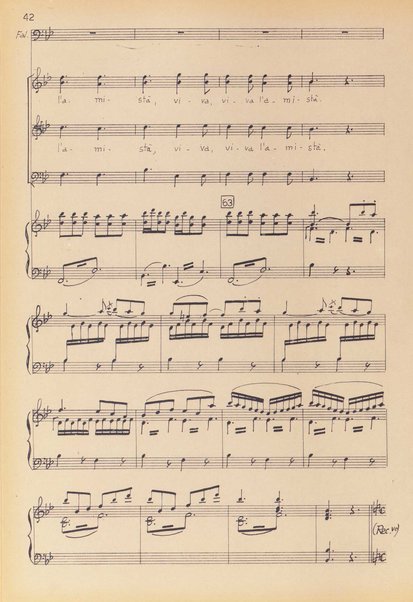 Falstaff ovvero Le tre burle : opera in 3 atti / Antonio Salieri ; libretto di Carlo Prospero De Franceschi