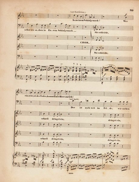 Genoveva : Oper in vier Acten nach Tieck und F. Hebbel : 81s Werk / Musik von Robert Schumann ; Clavierauszug von Clara Schumann, geb. Wiek